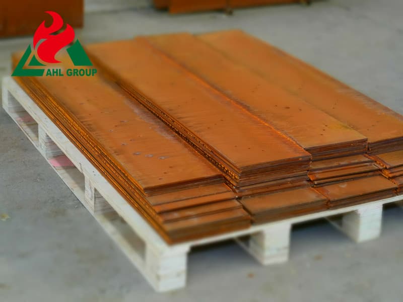 Rustic corten steel lawn border Household Retail France